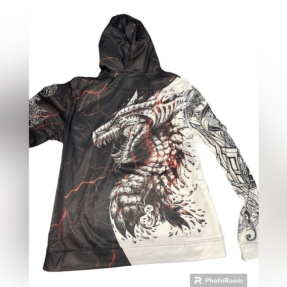 🎉🎉Host Pick🎉🎉 Men’s Hoodie — Dragon size M NWT - Picture 5 of 5